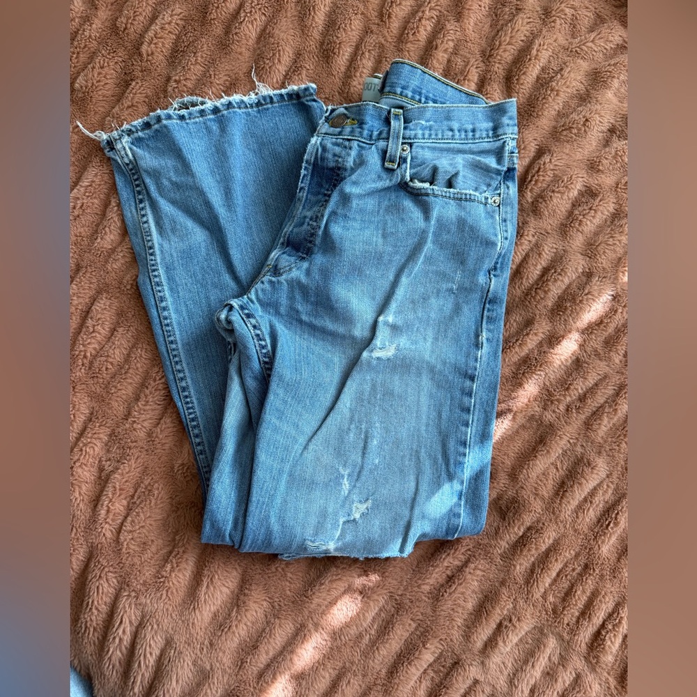 Levi's Blue Boot Cut Jeans Classic Style